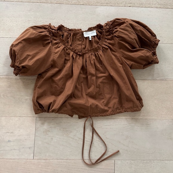 NEW THE GREAT. hills top in suntan - Picture 6 of 10